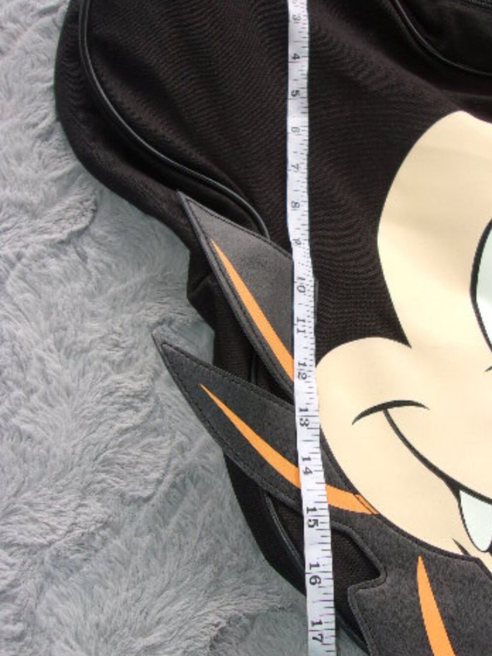 E-243 DISNEY PARKS VAMPIRE MICKEY MOUSE JUMBO LARGE HALLOWEEN TOTE - Picture 3 of 13